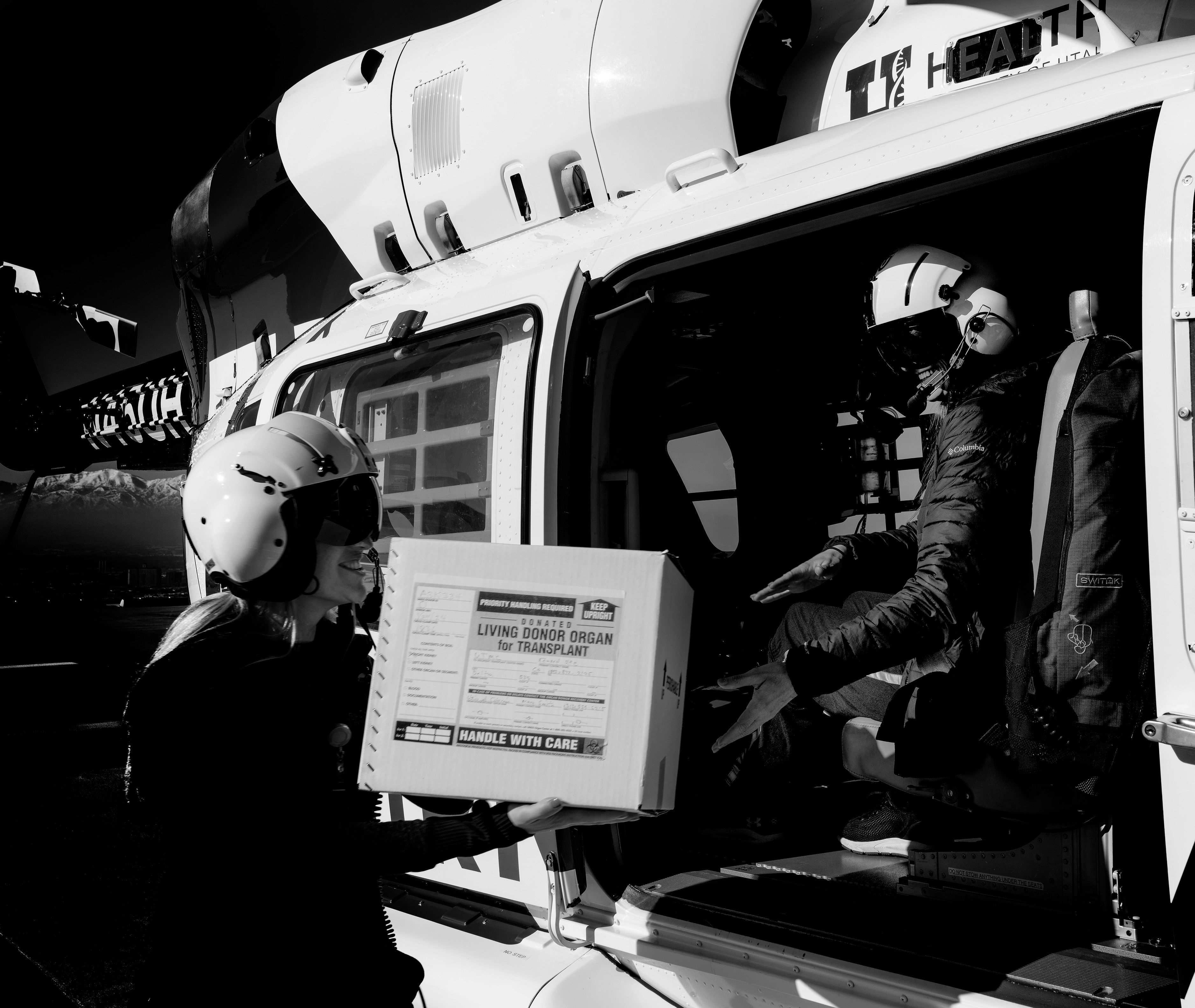 Airmed with an organ